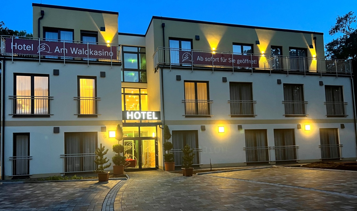 Fahrradfahrer Hotel am Waldkasino in Erfurt